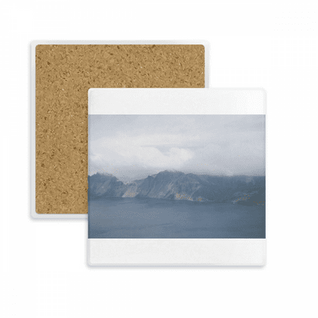 

Tianshan Tianchi Baiyun Art Deco Fashion Coaster Cup Mat Mug Subplate Holder Insulation Stone