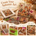 thumbnail image 2 of Autumn Pearl Diamond Painting Kit , Thanksgiving Complete Craft Set for Home Wall Table Decor Display, Festive Pearl Diamond Painting Kit for Seasonal Party Decoration Gift(Fox Autumn), 2 of 8