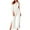 White—Jumpsuit, variant on AGWOLF One Shoulder Jumpsuits for Women Formal Irregular Hem Rompers Business Casual Side Split One Piece Wedding Guest Romper White XXL