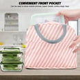 thumbnail image 4 of Insulated Lunch Bag Women, Small Lunch Box for Women, Freezable Tote Bag, Adult Waterproof Lunchbox for Office Picnic Beach Workout Travel, 4 of 7