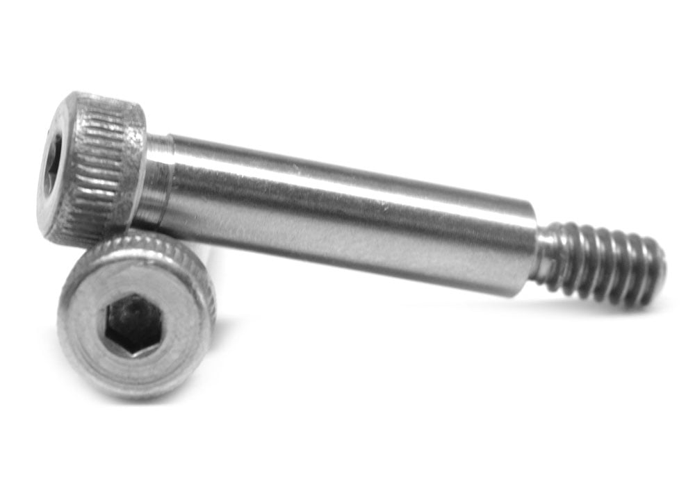 Shoulder Diameter 1/2 inch Quantity: 25 pcs Socket Head Shoulder Screw Shoulder Length 4 1/4 inch 1/2 inch x 4 1/4 inch 18-8 Stainless Steel Coarse 3/8-16 Thread Size 