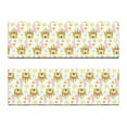 thumbnail image 2 of Mushroom Bench Cushion Set of 2, Spring Forest Toadstool House Pattern Fictional Image Art, Standard Size Foam Pad and Decorative Cover, Multicolor, by Ambesonne, 2 of 4