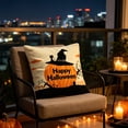 thumbnail image 6 of Halloween Pillow Covers Cute Pumpkin Ghost Decorative Pillow Cases Soft Fall Throw Pillow Covers for Sofa Couch Bedroom by OVFUIZ, 6 of 6