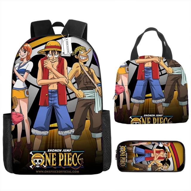 Nautical King Schoolbag, Luffy Backpack, Student Backpack-week