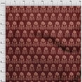 thumbnail image 3 of oneOone Cotton Cambric Fabric Leaves & Floral Block Print Fabric By The Yard 56 Inch Wide, 3 of 4