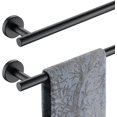 thumbnail image 1 of Double Towel Bar Matte Stainless Steel Bath Towel Rack for Bathroom Towel Holder Wall Mount Total Length TBLPB, 1 of 9