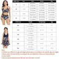 thumbnail image 2 of WOLLED Mommy and Me Swimsuit Family Matching Swimwear Two Pieces Summer Beachwear Ruffle Bikini Bathing Suit, 2 of 10