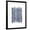 Black Frame, variant on Art.com Indigo Stitchy II Art Print by Nikki Galapon, 12" x 16"