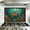 Color 2, variant on Kitchen Backsplash Peel and Stick Wall Murals Ocean Waves Sea Shells Starfish Coastal Beach Seashells Blue Flowers Removable Mural 35.4"W x 23.6"H, Vinyl Wallpaper for Fireplace & Behind Stove