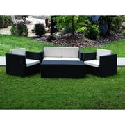 Riviera 4 Piece Resin Set With Cushions