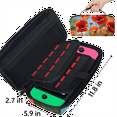 thumbnail image 3 of Herdesigns Poppy Flowers Carrying Case for Nintendo Switch 2 with 20 Game Card Slots, Portable Travel Carry Case for Accessories and Console, 3 of 8