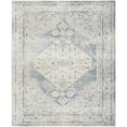 thumbnail image 5 of Nourison Astra Machine Washable Persian Light Blue 9' x 12' Area Rug (9x12), 5 of 9