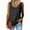 05#Black AA, variant on Womens Summer Fashion Sequin Tops Scoop Neck Sequin Sparkle Shimmer Sleeveless Tanks Tops Blouses Champagne L