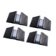 thumbnail image 1 of 4 patas de soporte para cercas de animales para aislamiento configurable de cerramientos de puertas negro, 1 of 9