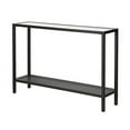 thumbnail image 2 of Evelyn&Zoe Rigan 46" Wide Rectangular Console Table, Blackened Bronze, 2 of 11