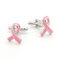 thumbnail image 5 of 1Par Gemelos Mancuernillas de Joyería para Hombre Color Plata Rosa, 5 of 5