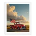 thumbnail image 5 of Paint By Numbers Kit for Adults Beginner - DIY Red Vintage Truck Country Sunset Canvas Painting Kits for Adults, Frameless Paint By Number for Adults for Home Wall Decor 16x20 Inch, 5 of 7