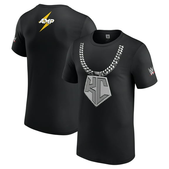 Men's Kai Cenat Black Royal Rumble 2025 Chain T-Shirt