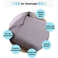 thumbnail image 5 of Summer Blanket Bed Blanket Skin Friendly Plain Print Washed Cotton Bed Blanket Cool Comforter Hot Sleeping Summer Comforter Ventilated Comforter, 5 of 6