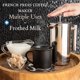 thumbnail image 5 of Cafetera de prensa francesa de acero inoxidable Mixpresso, 27 oz, 800 ml, prensa francesa con aislamiento de doble pared, cafetera de acero inoxidable y tetera, fácil de limpiar y presionar, prensa de, 5 of 5
