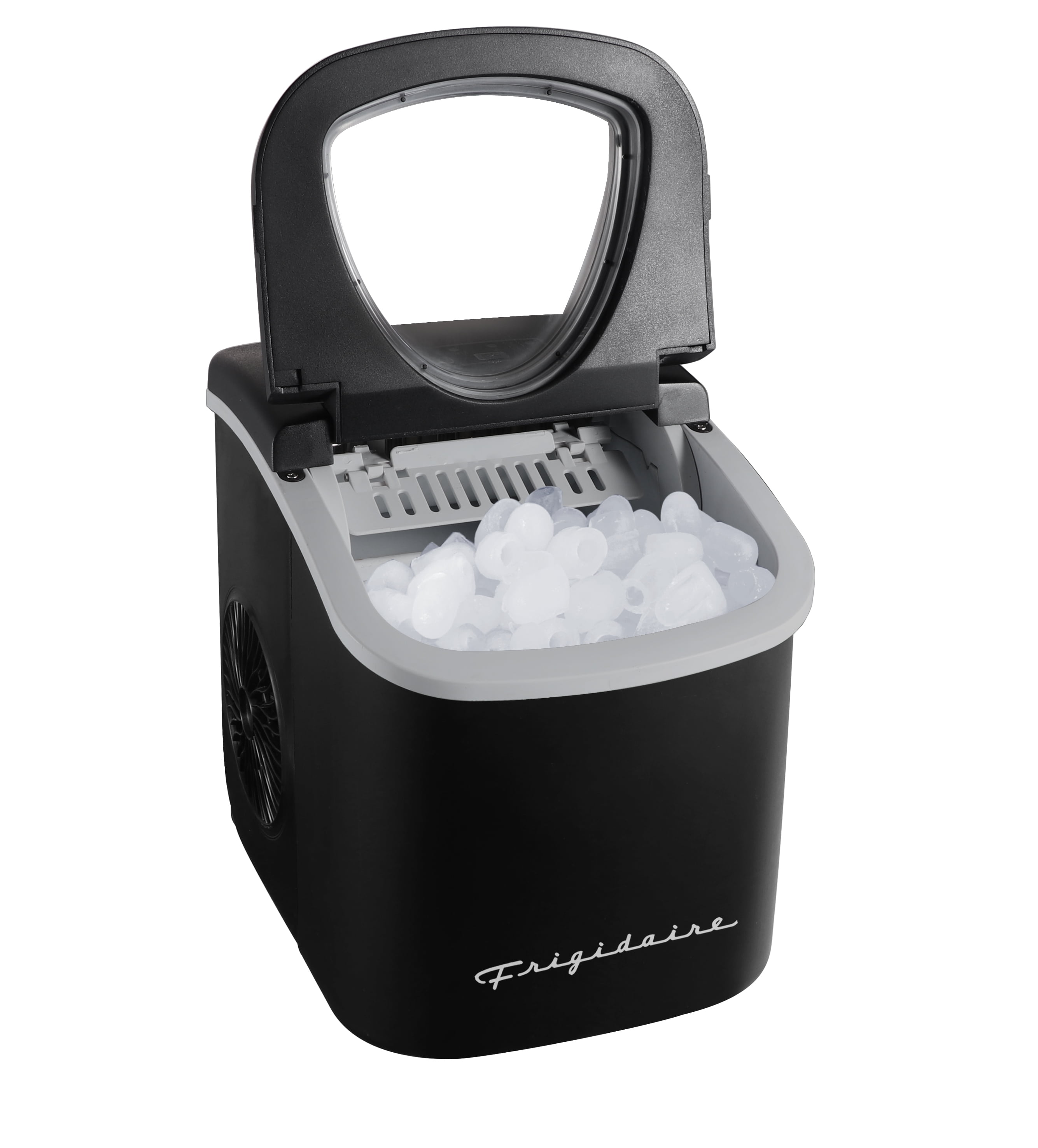 Frigidaire 26 lb Retro Bullet Ice Maker, Black, EFIC128