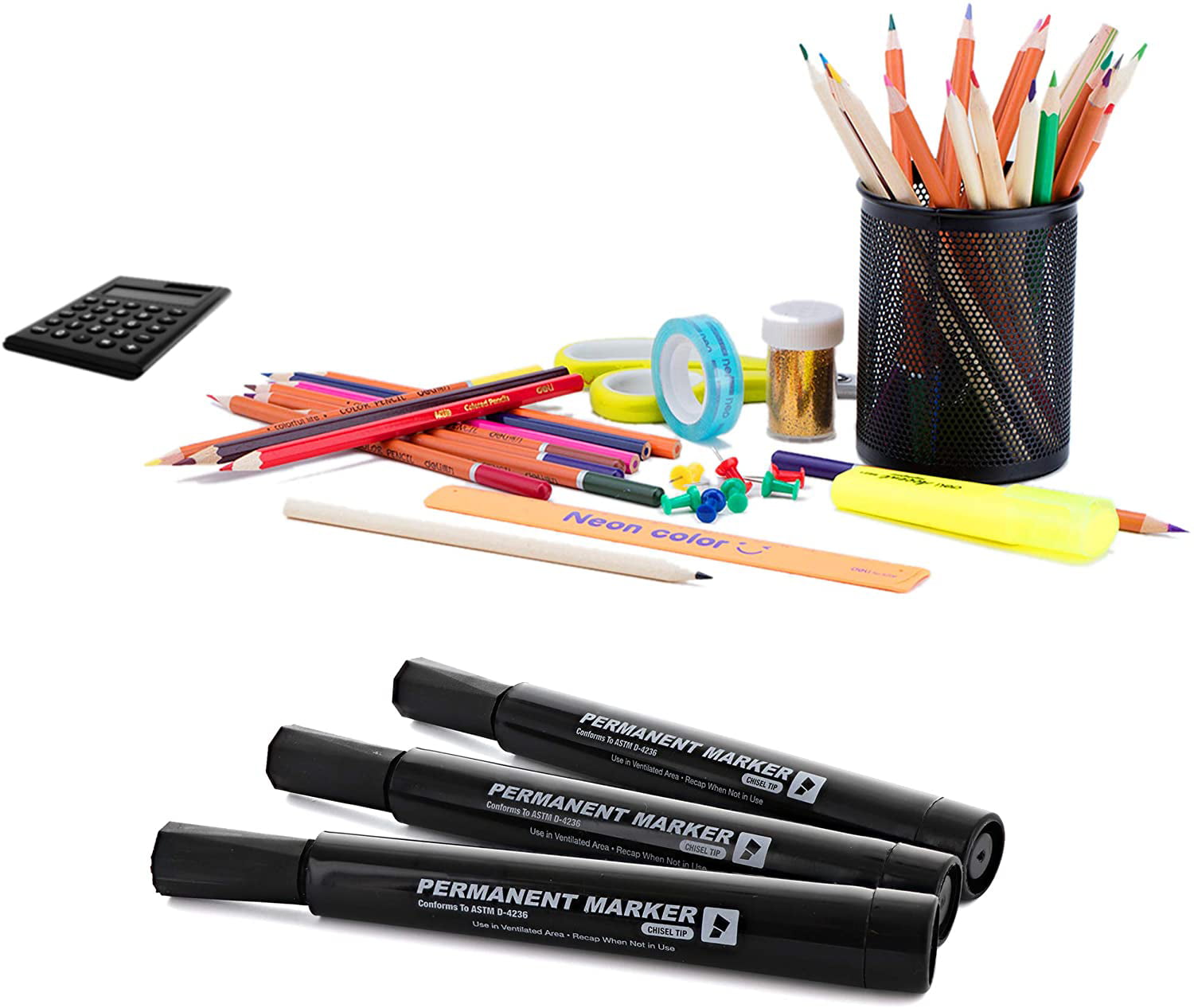 Sterile Cleanroom Pens; Sharpie, Black, Irradiated, 12 Pens, MN-PEN-20IR -  Cleanroom World