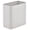 Light Gray, variant on Small Metal Trash Can 2.4 Gallon Wastebasket for Bathroom Slim Garbage Bin with Soft Brass Finish Durable Compact Trash Cans