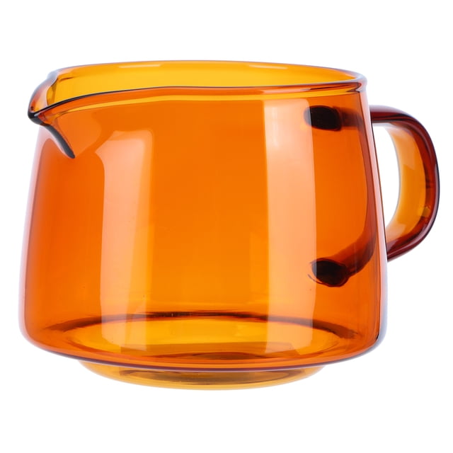 Coffee Mug, High Borosilicate Glass 300ml Sharing Cup Simple Durable With Handle For Drinkware For Coffee Accessories Amber Color