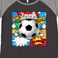 thumbnail image 4 of Inktastic Soccer Superhero Women's Plus Size T-Shirt, 4 of 5