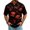 Saffron, variant on JULMCOMO Halloween Polo Shirts for Men Pumpkin Bat Castle Print Quick Dry Short Sleeve Casual Loose Golf Shirts Holiday Party Graphic Tees Orange 2XL
