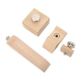 thumbnail image 4 of 3Pcs Wood Sanding Block Sanding Block For Wood, Cuniform Quadrate Bevel Wood Sanding Block, 4 of 8