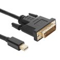 thumbnail image 4 of Displayport negro de transmisión estable a cable DVI, adaptador macho a macho, para computadora, TV, hogar, proyector LHCER Descripción de la referencia, 4 of 7