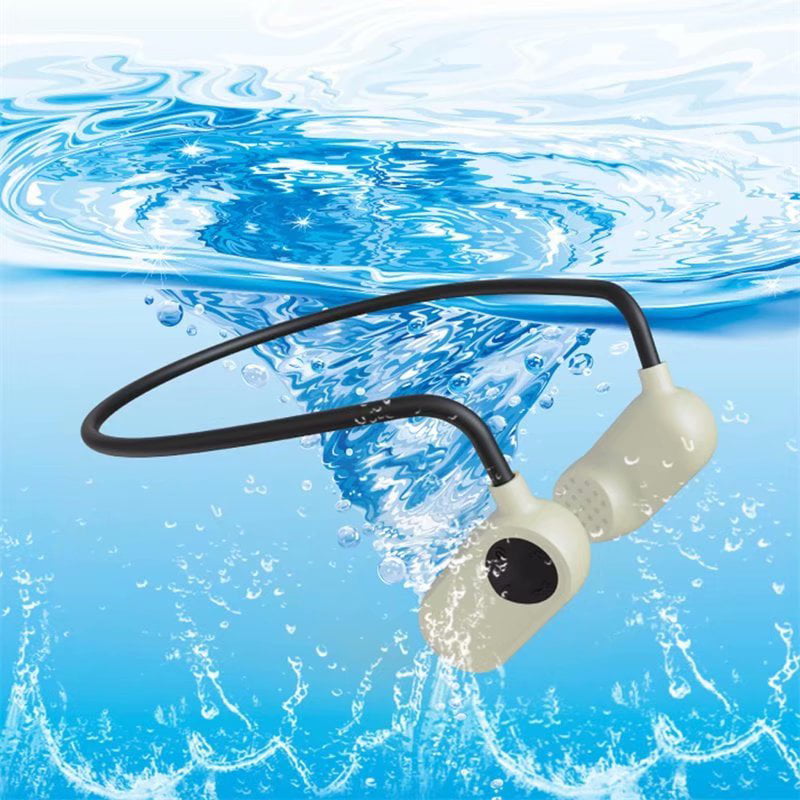 16GB Waterproof MP3 Player,IPX8 Waterproof Bone Conduction MP3 Music