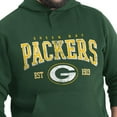 thumbnail image 6 of Men's G-III Sports by Carl Banks Green Green Bay Packers Adaptive Team Spirit Graphic Fleece Pullover Hoodie, 6 of 7