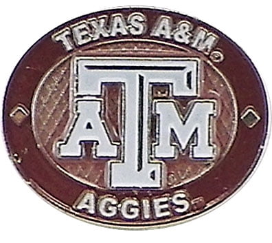 Texas A&M Aggies Oval Pin by