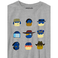 thumbnail image 2 of Roblox Boys Blank Faces Avatar T-Shirt, Sizes 4-18, 2 of 3