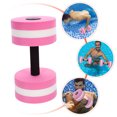 thumbnail image 4 of SEWACC 2Pcs Pink Swim Pull Buoy for Pool Workout Portable Weights for Water Aerobics, 4 of 8