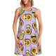 thumbnail image 1 of Disketp Cartoon Avocados para Vestido sin Mangas para Mujeres, Vestidos de Verano para Mujeres, Casual y Holgado para la Playa, 1 of 7
