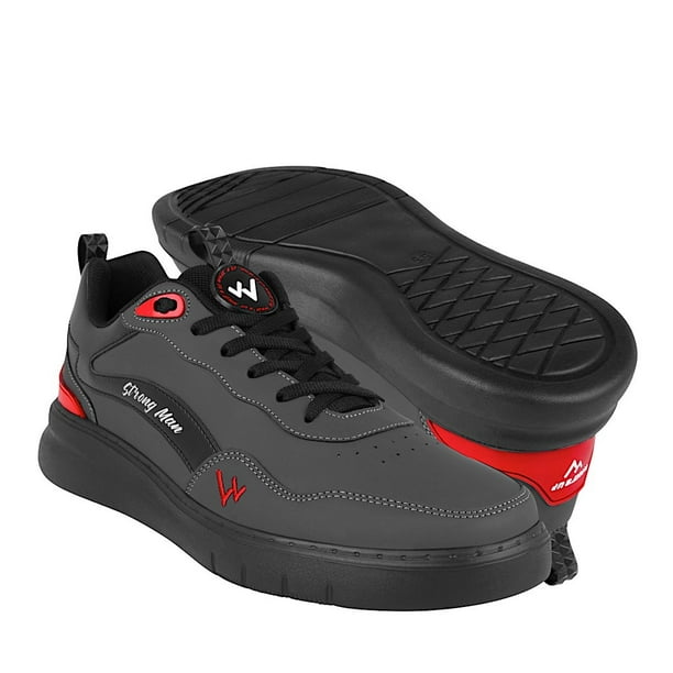 TENIS CASUALES HOMBRE WHAT´S UP 324532 SUEDE NEGRO What's Up 324532