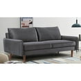 thumbnail image 2 of US Pride Furniture Maryellen 70''W Velvet Sofa, Grey, 2 of 5