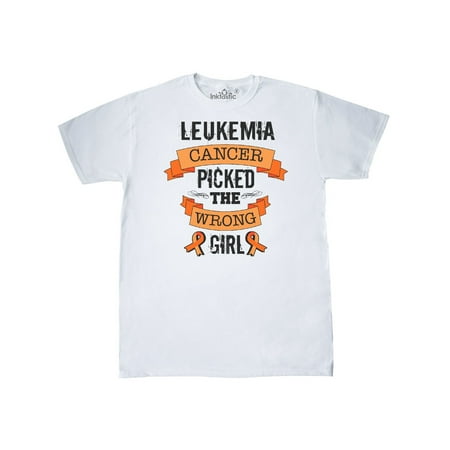 Inktastic Leukemia Cancer Picked The Wrong Girl With Orange