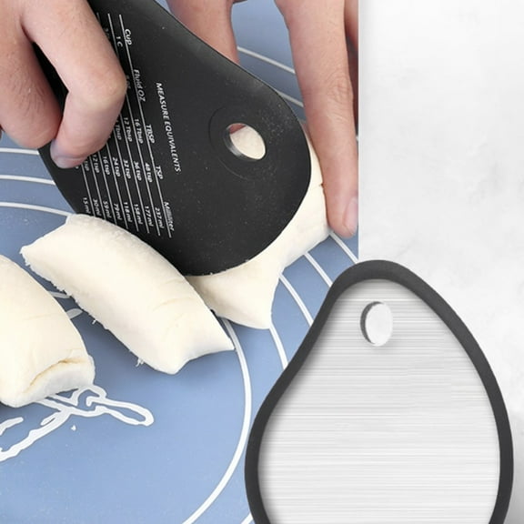 FOMIYES 2Pcs Pastry Cutter Silicone Safe to Use Baking Utensils For Bakers 4.99X3.85X0.39in
