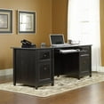thumbnail image 4 of Kingfisher Lane Engineered Wood 4-Drawers Executive Desk in Estate Black, 4 of 6