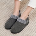 thumbnail image 5 of Ablanczoom Women & Men Slippers Comfy Memory Foam Houses Slippers Fuzzy Indoor Outdoor No-slip Winter Shoes, 5 of 7