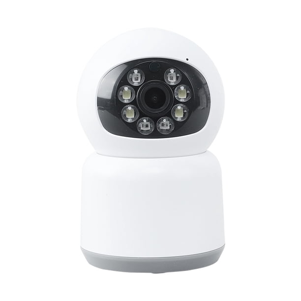 Cámara de seguridad inteligente Pisexur Electronics para hombres, cámara HD 1080p, wifi de 2,4 GHz con visión nocturna, audio bidireccional, detección de movimiento y almacenamiento de tarjetas, cáma