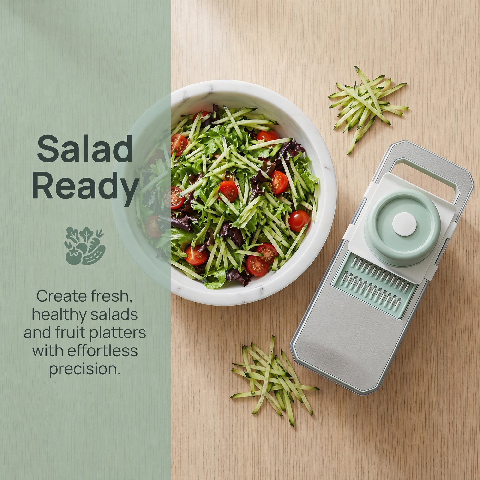 Unique Bargains Kitchen Slicer and Vegetable Chopper for Cooking 6 in 1(D) 10.8"x3.7"