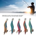 thumbnail image 4 of Señuelo De Pesca De Camarones, 5 Piezas Señuelo De Camarones Cebos Luminosos Anzuelos Artificiales De Plástico Aparejos De Pesca Para Pesca De Agua Dulce Y Salada Al Aire Libre, 4 of 8