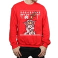thumbnail image 3 of Tom And Jerry Mens Christmas Fair Isle Sweatshirt, 3 of 5