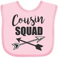 thumbnail image 3 of Inktastic Cousin Squad with Arrows Boys or Girls Baby Bib, 3 of 4