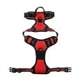 thumbnail image 1 of Reflective Dog Harness, No Pull Pet Vest with Enhanced Oxford Fabric, Quick Release Buckle for Easy On-Off, Adjustable Straps, Soft Padding for Comfort, Breathable Mesh for Medium, 1 of 5